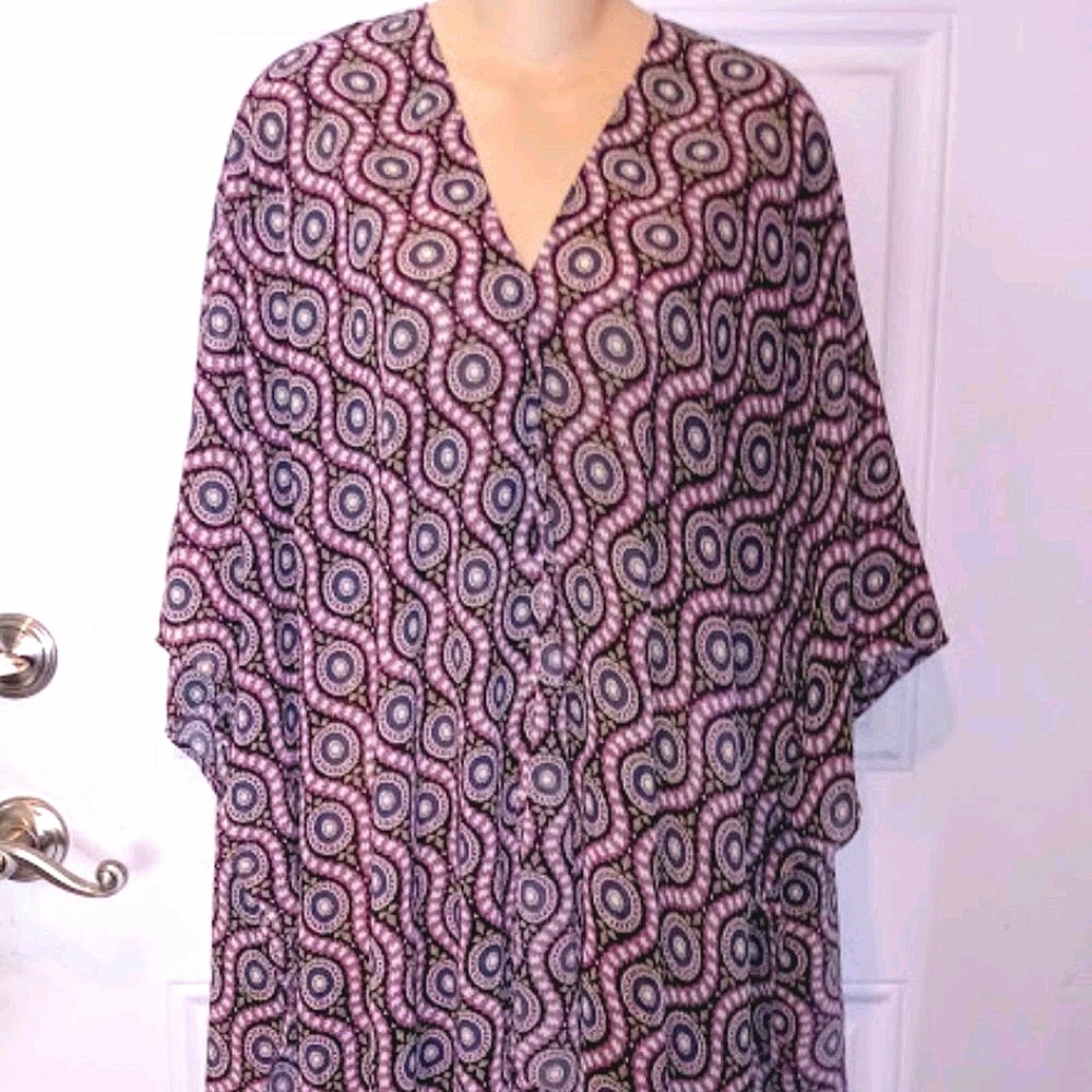 💚💲4/$20. Cecico KIMONO Cardigan Top, L 12 / 14